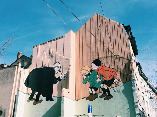 Brussels - Comic Strip Walk